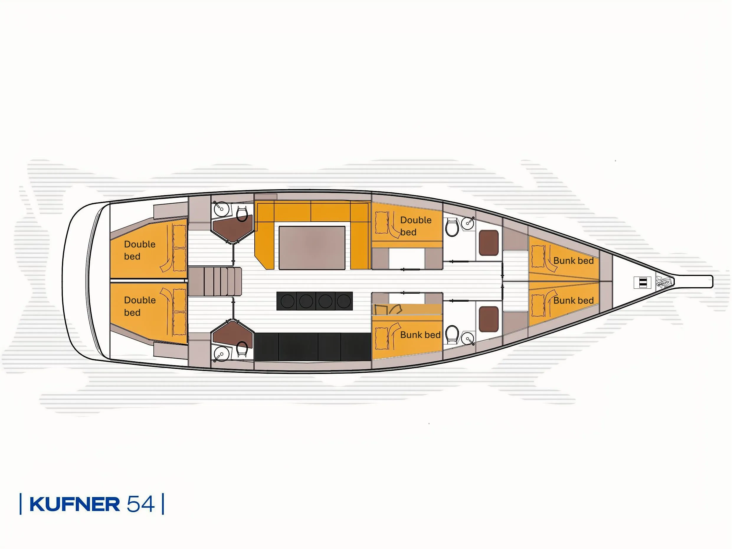 D&D Kufner 54 Exclusive Mihaela — yacht photo 8