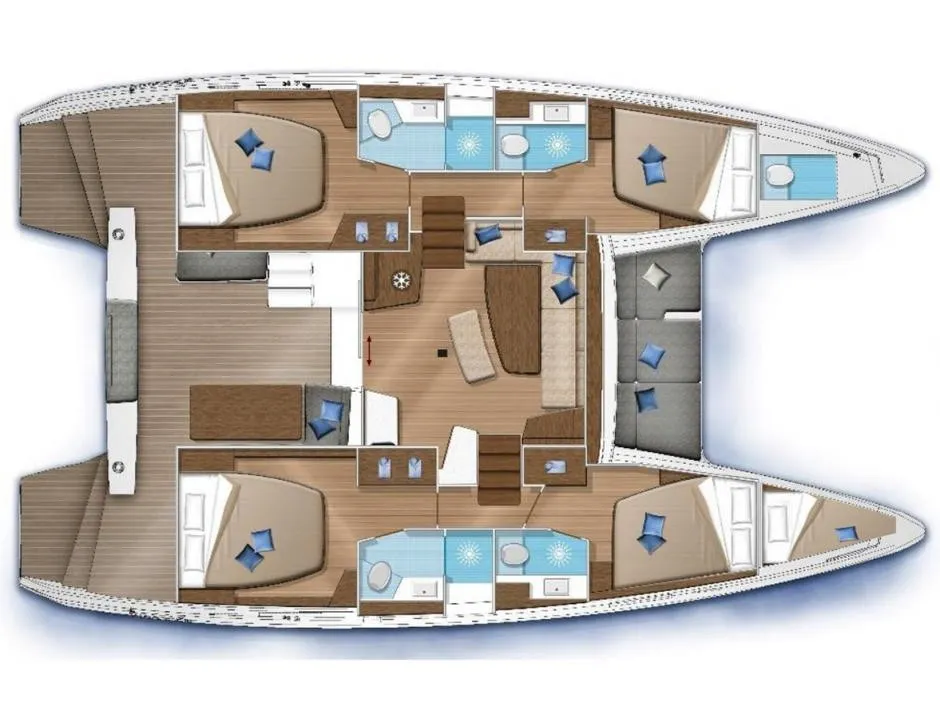 Lagoon 42 (2020) AM — фотография яхты 9