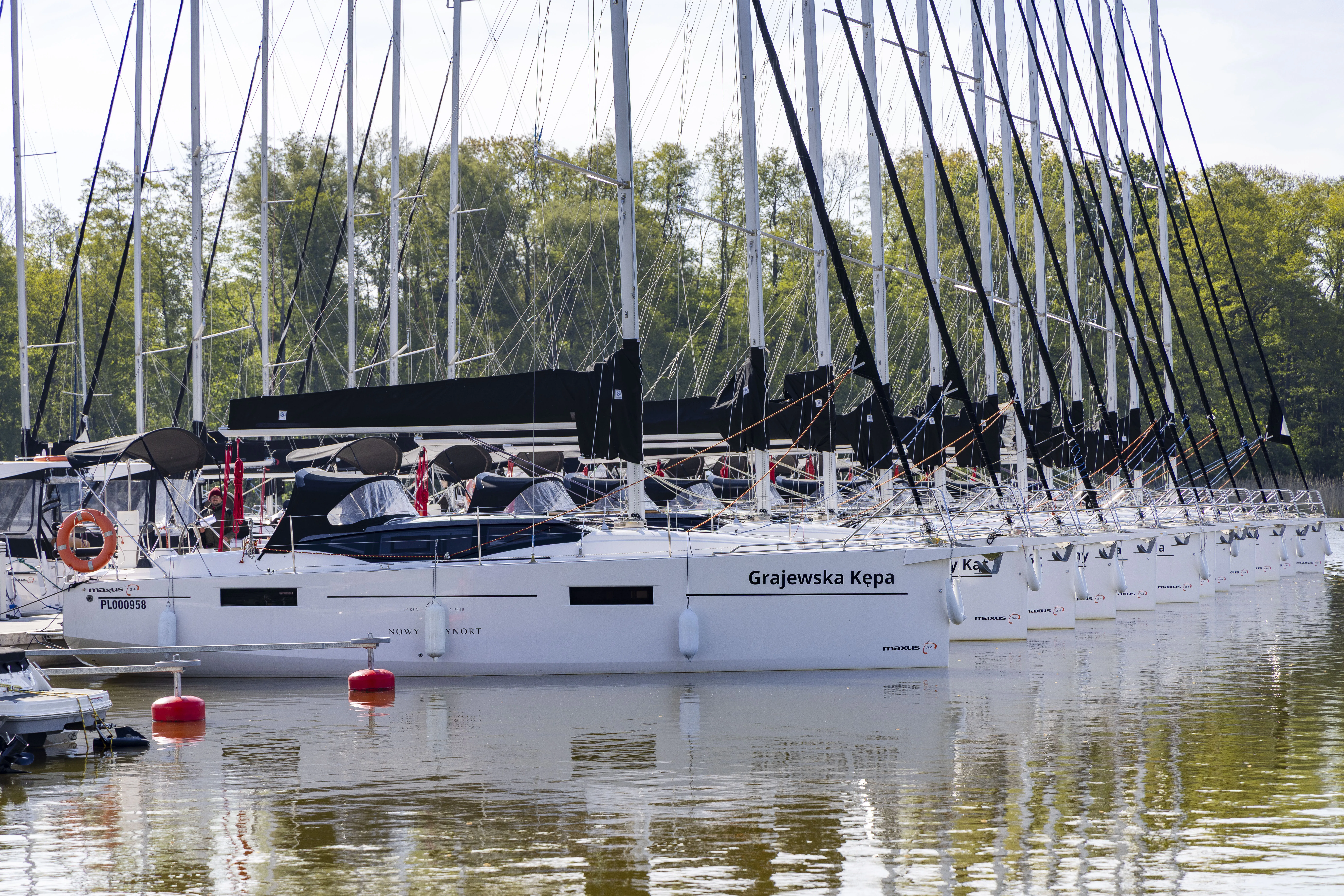 Maxus 34 Wyspa Kormoranow — fotografia jachty 2