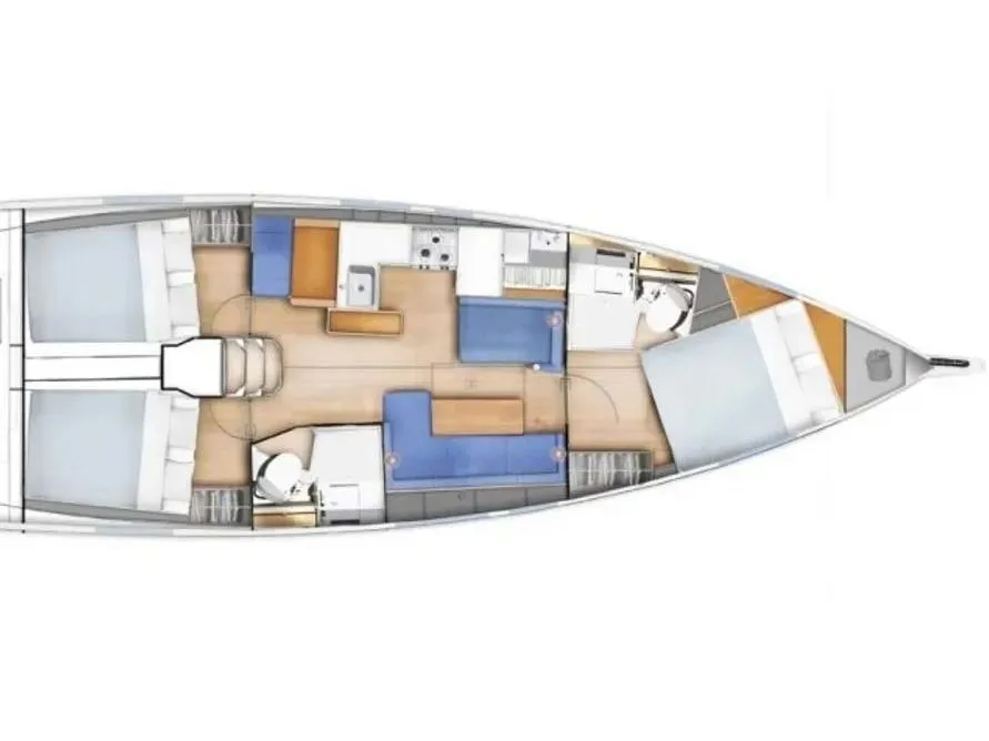 Sun Odyssey 410 Melisandra — yacht photo 7