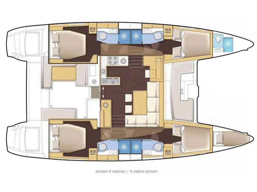 Lagoon 46 MAESTRO — foto dello yacht n. 8
