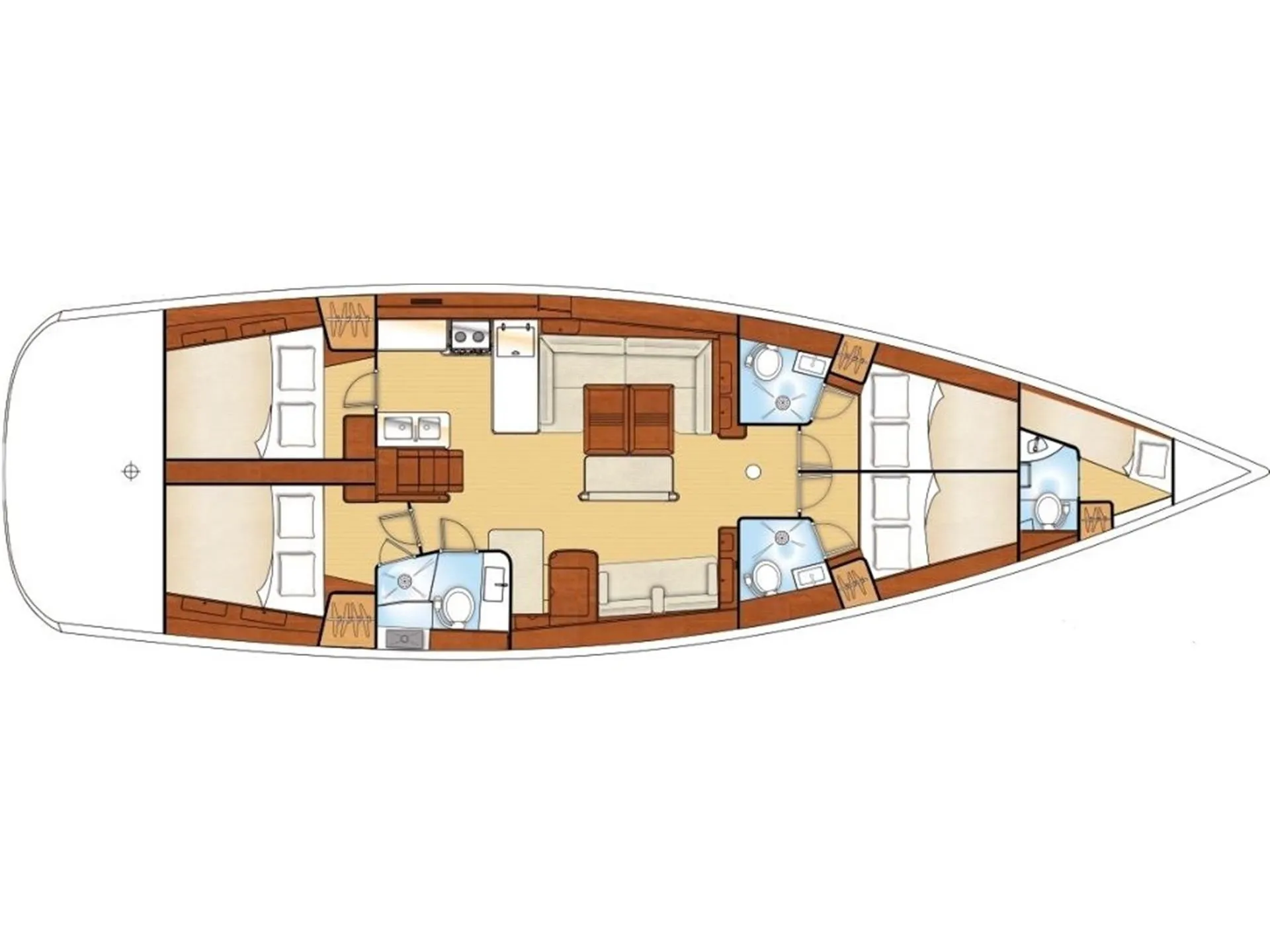 Oceanis 54 Maistra — foto dello yacht n. 21