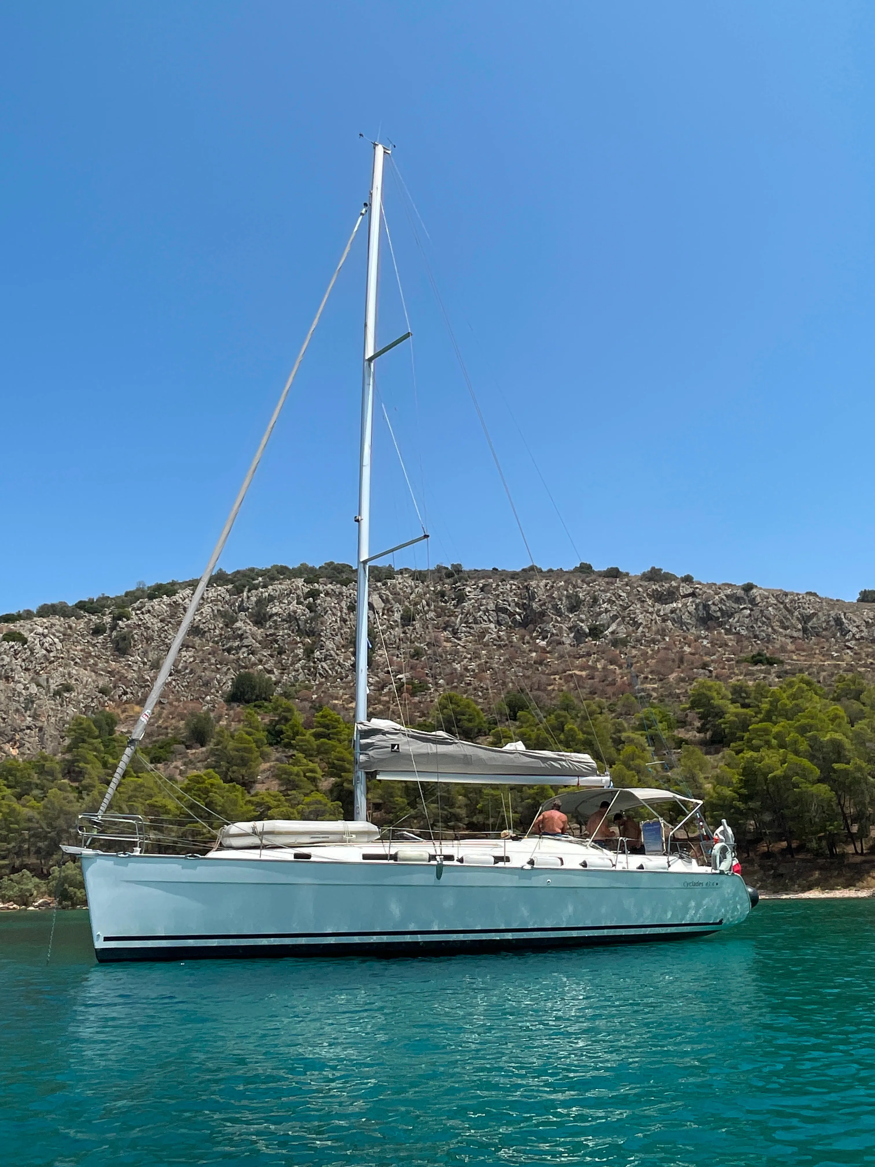 Cyclades 43.4 Too Lucky — yacht photo 20