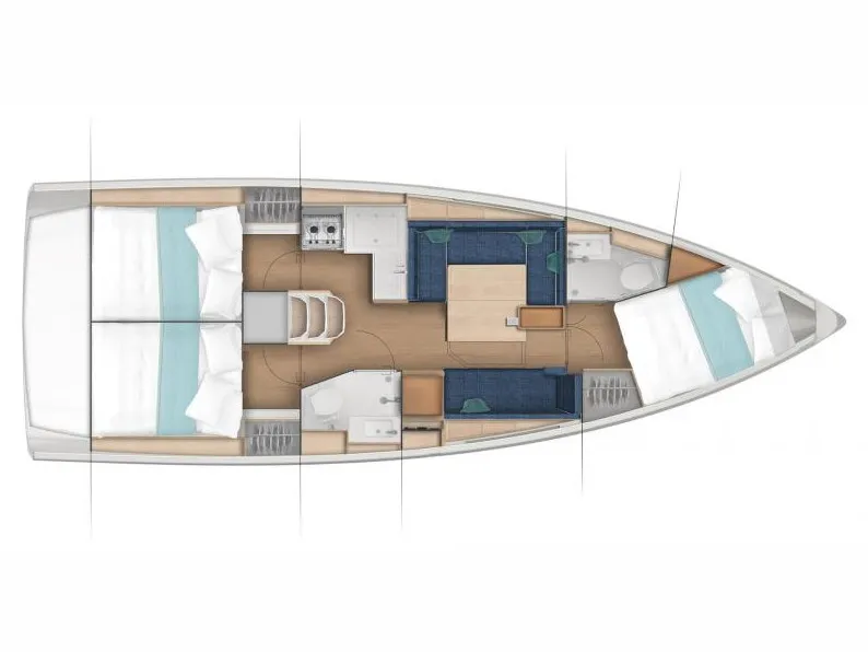 Sun Odyssey 380 Fontalba — foto dello yacht n. 3