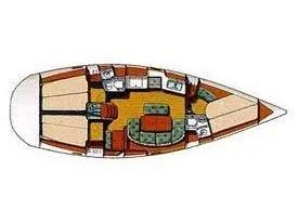 Oceanis 381 Kleio — снимка на яхтата 19