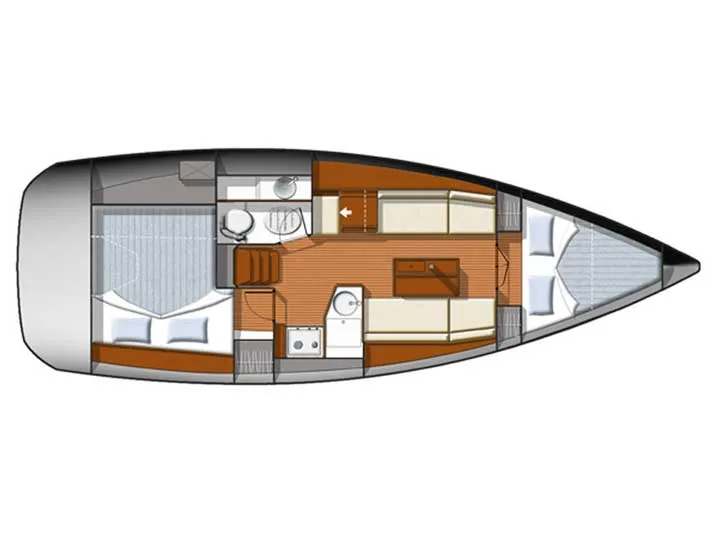 Sun Odyssey 33i NENA — фотография яхты 11