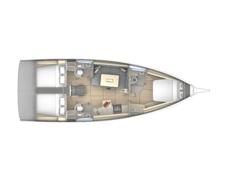 Dufour 41 First Song — yacht photo 14