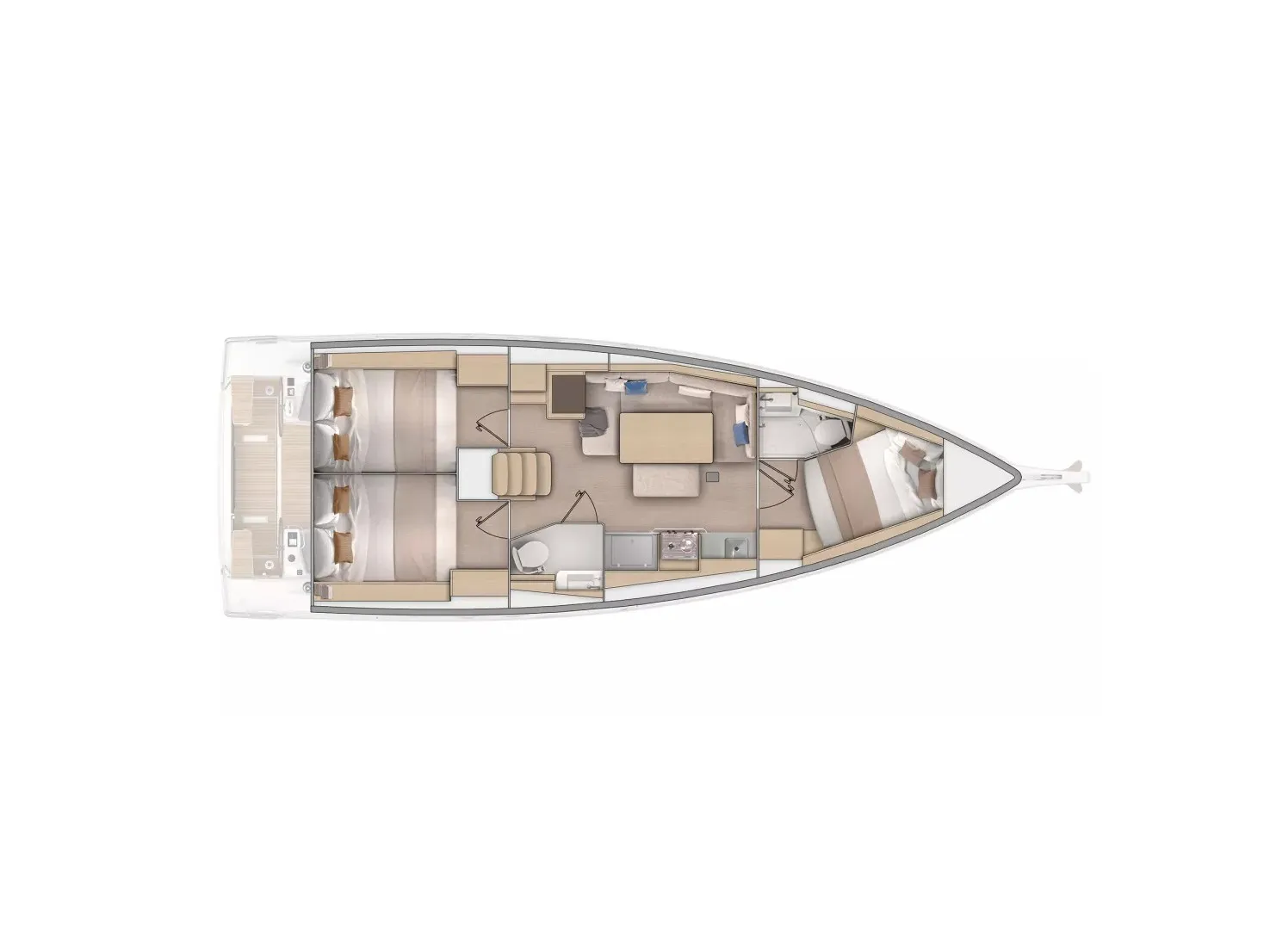 Oceanis 37.1 First Dream — yacht photo 17