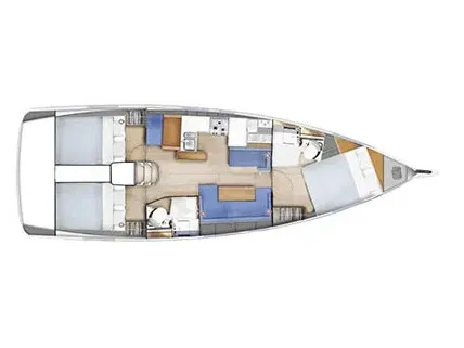 Sun Odyssey 410 JIMMY — yacht photo 2