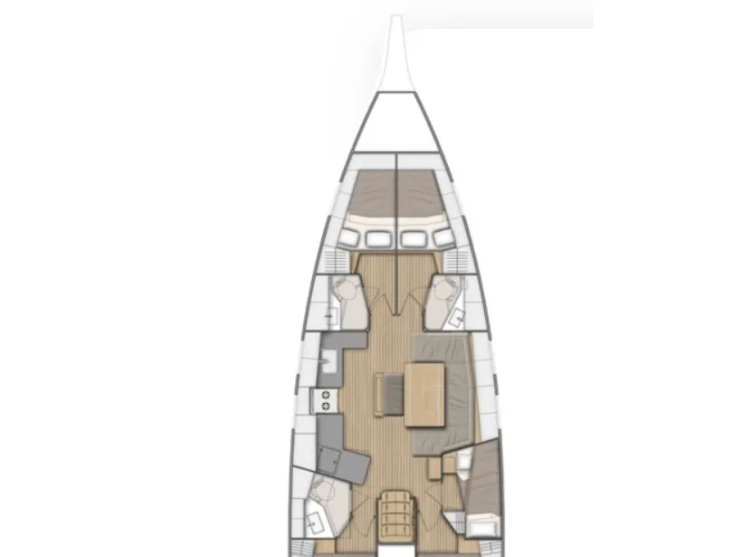 Beneteau Oceanis 46.1 Irene — фотография яхты 1