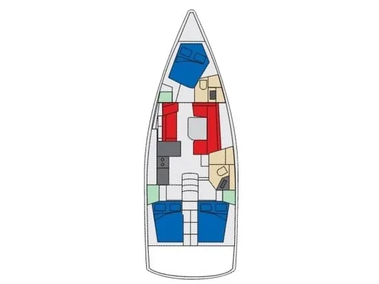 Oceanis 41.1 Nina — foto dello yacht n. 2