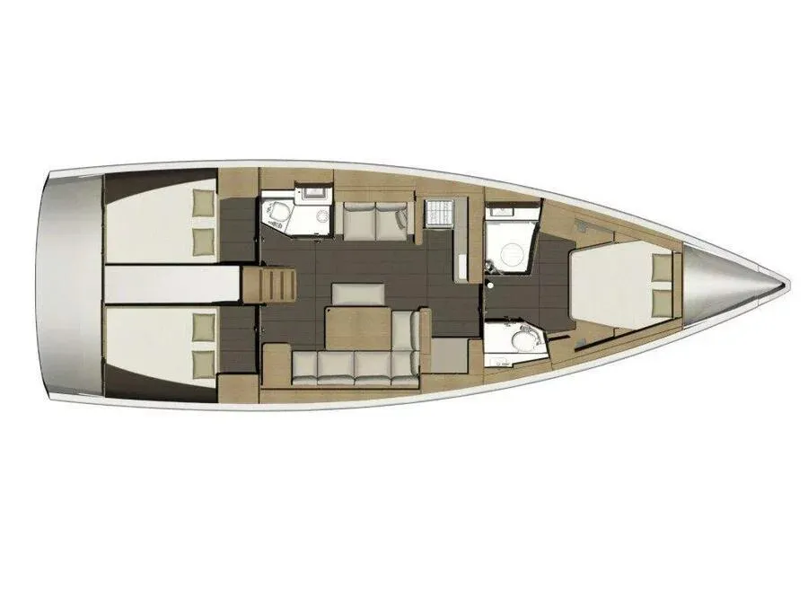 Dufour 460 Grand Large Fantasea的游艇照片 2