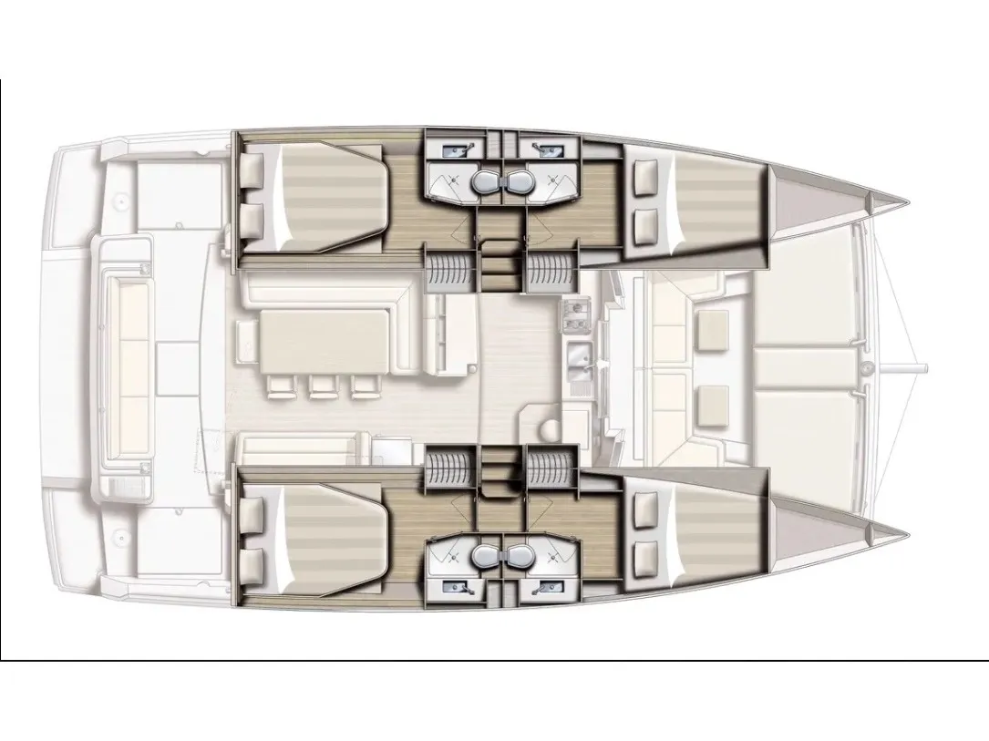 Bali 4.1 Zeta — yacht photo 2