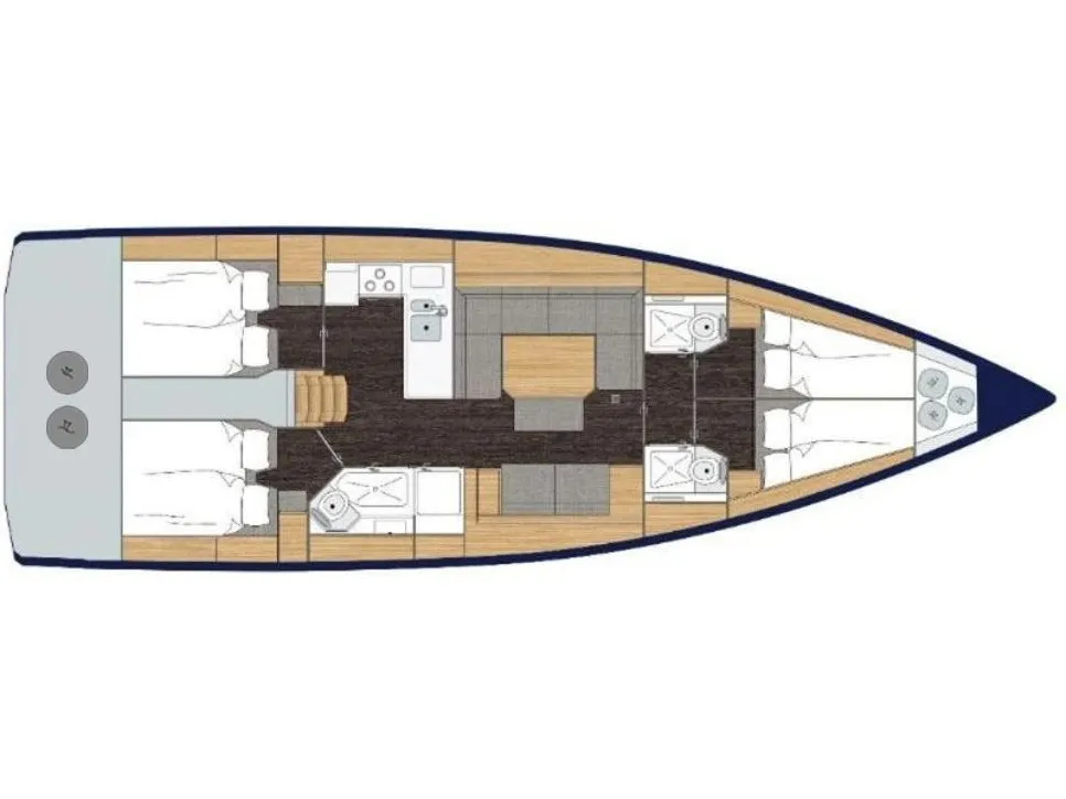 Bavaria Cruiser 45 NADINE — foto dello yacht n. 26