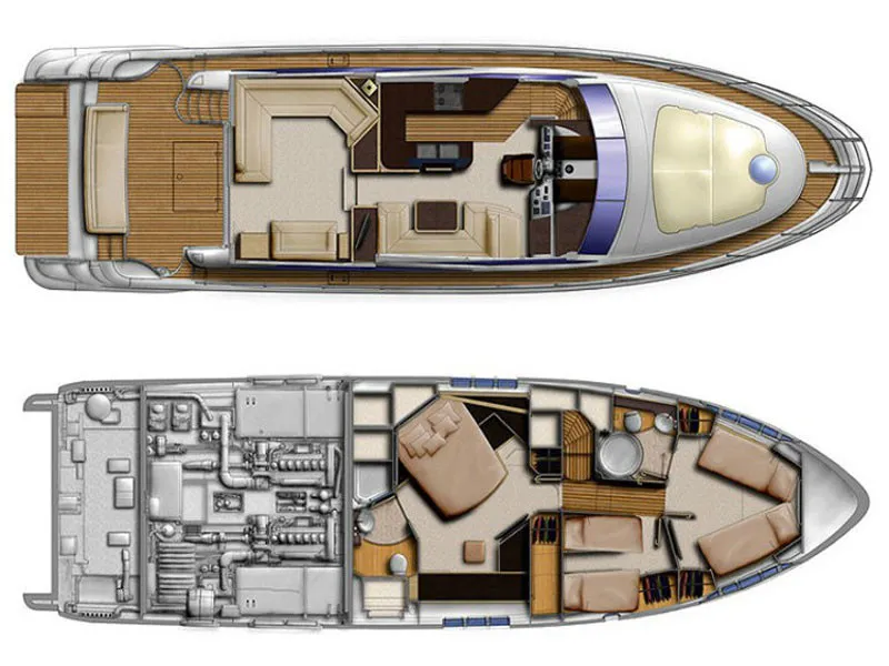 Azimut 58 Lazurit — yacht photo 6