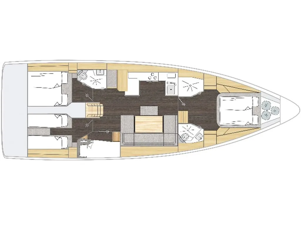 Bavaria C46 TOPAZ — фотография яхты 6