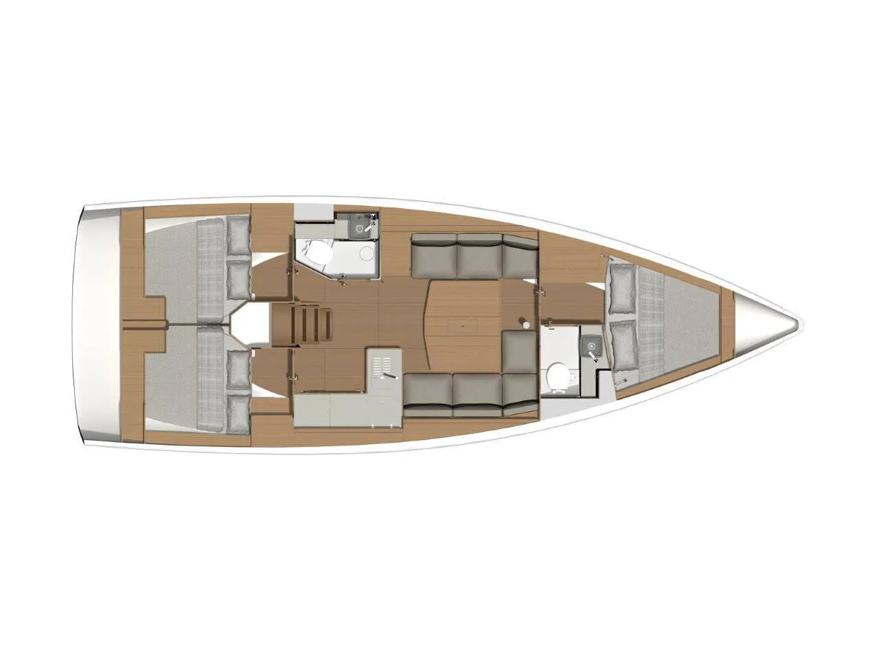 Dufour 390 Mitoalla — фотография яхты 15