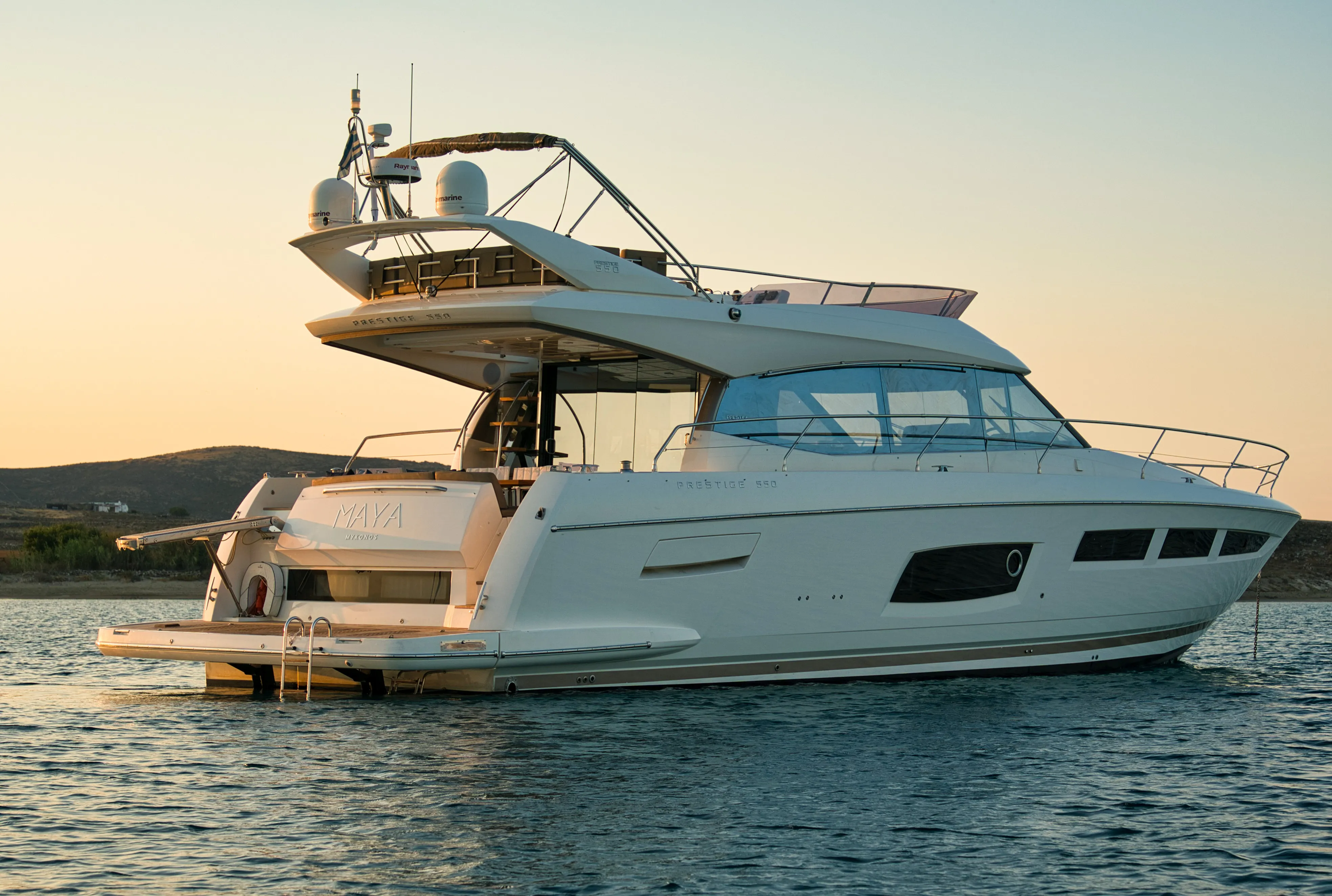 Prestige 550 Fly Maya — jahtikuva 2