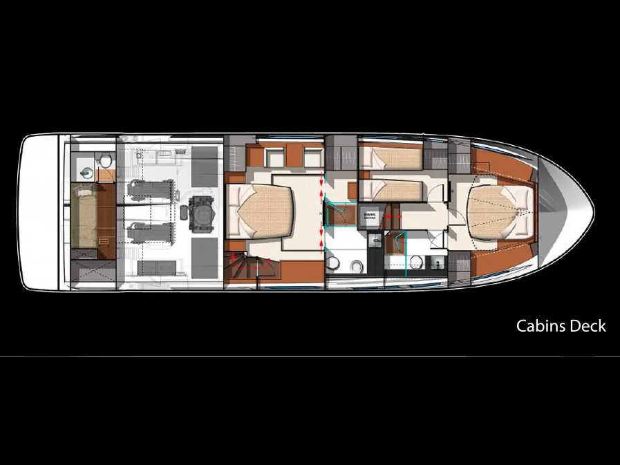 Prestige 550 Fly Maya — jahtikuva 7