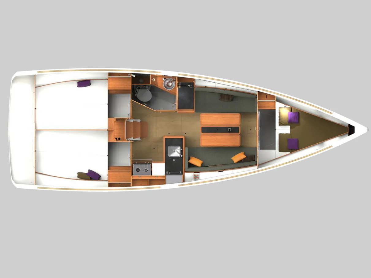 Sun Odyssey 349 H3L — foto dello yacht n. 6