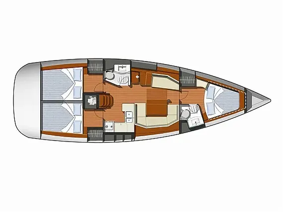 Sun Odyssey 42 i Mila — фотография яхты 6