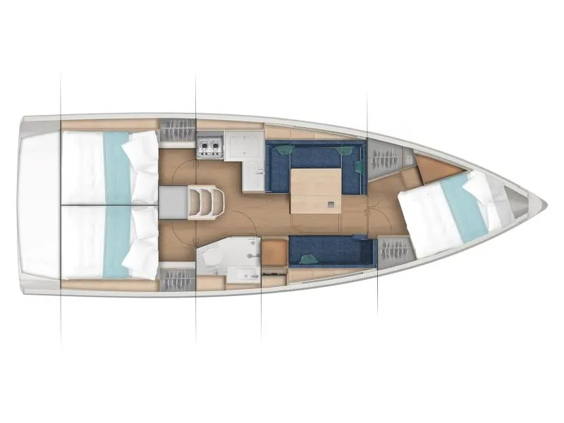Sun Odyssey 380 Cotufa — фотография яхты 3
