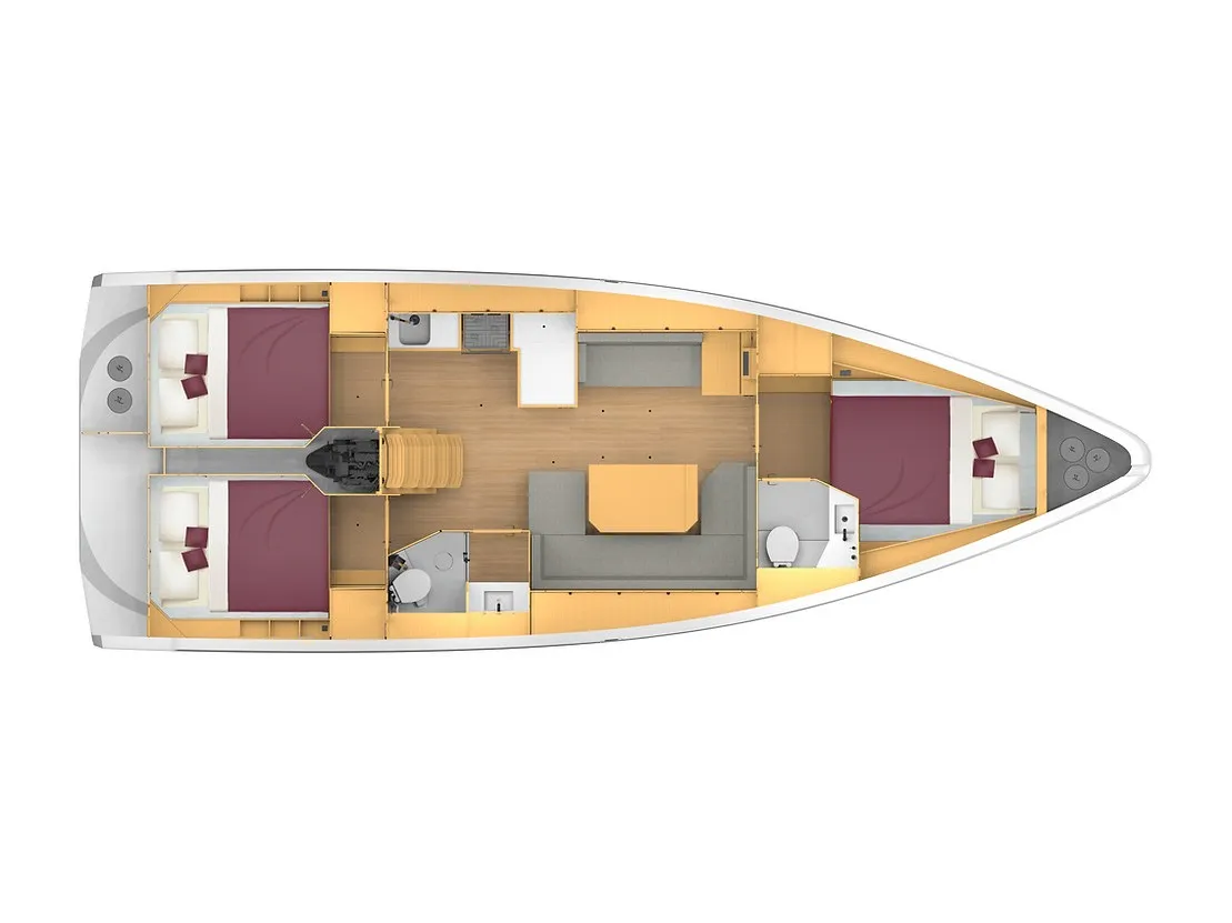 Bavaria C42 Selene — фотография яхты 10