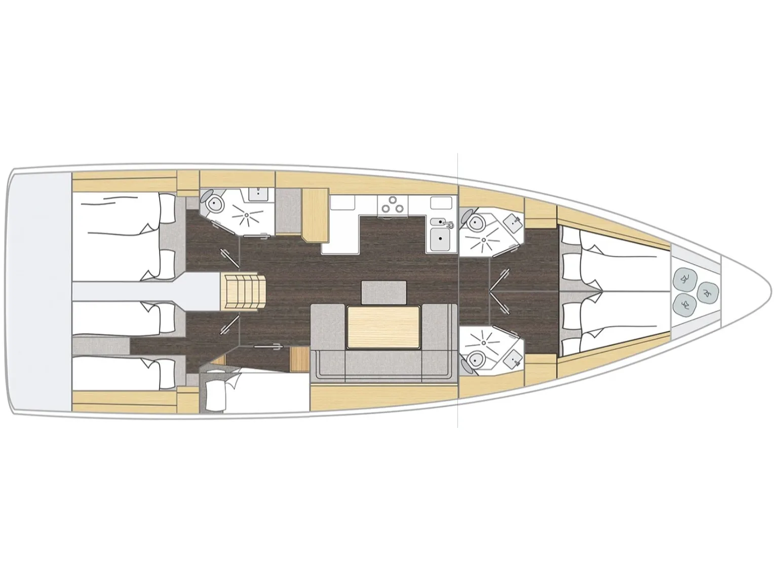 Bavaria C46 Arke — фотография яхты 19