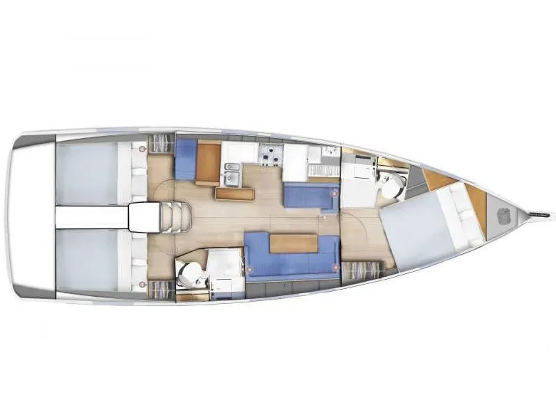Sun Odyssey 410 Paris — фотография яхты 12