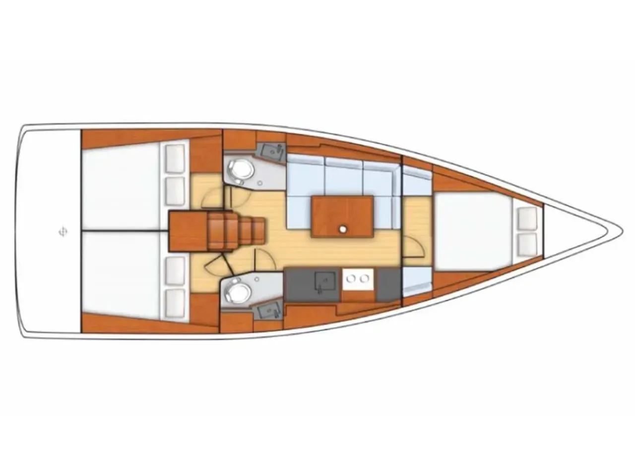Oceanis 38 Solar — фотография яхты 3