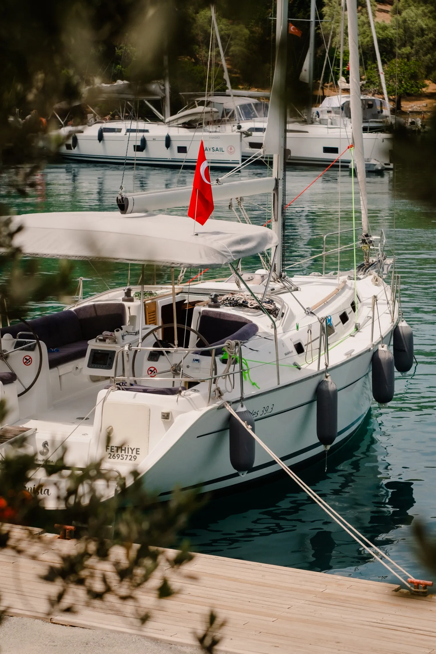 Cyclades 39.3 Artemisia — fotografia jachty 5