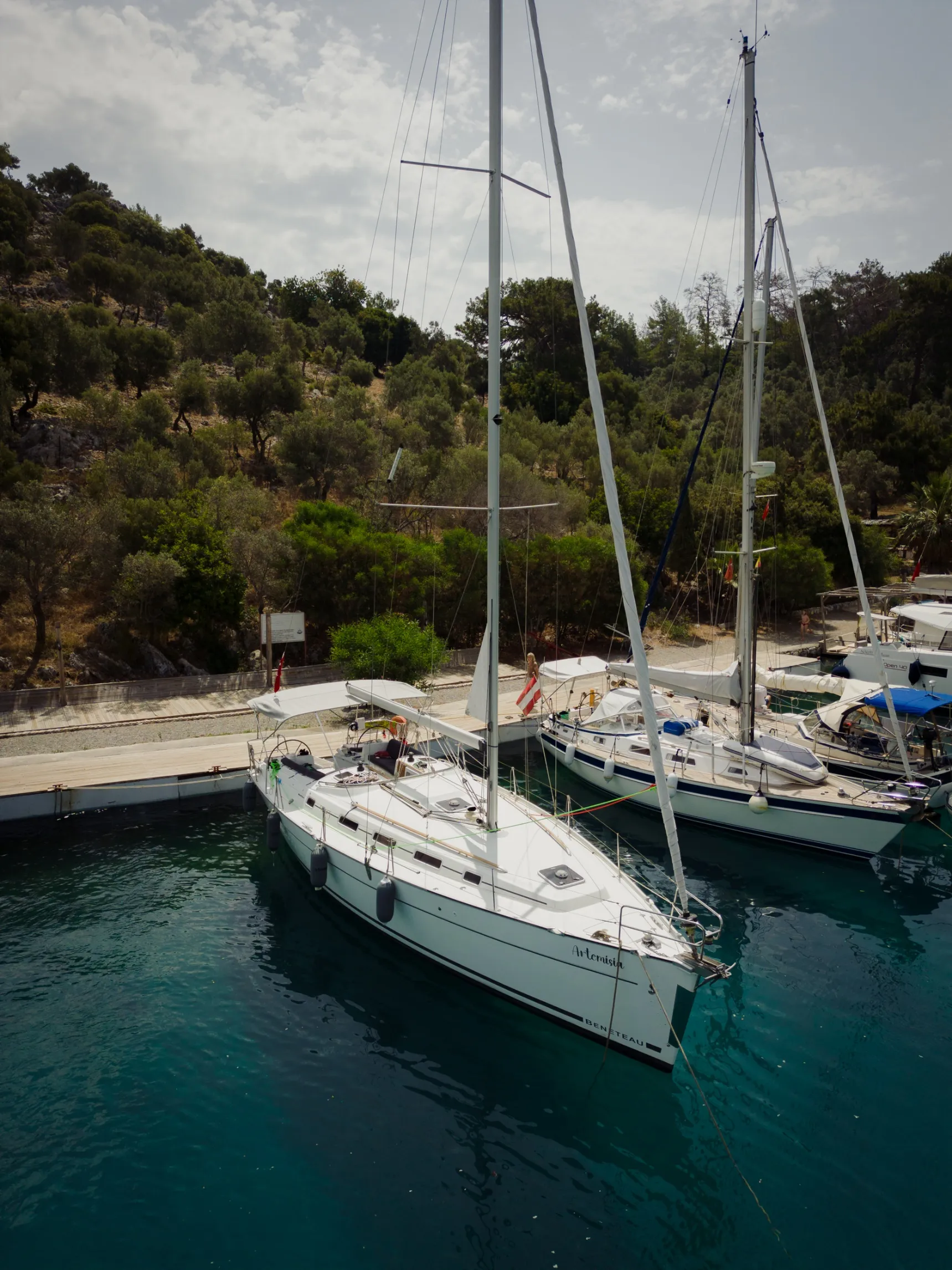 Cyclades 39.3 Artemisia — fotografia jachty 3