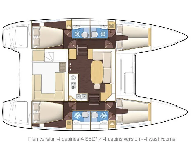 Lagoon 400 S2 Mare Quiero — jahtikuva 6