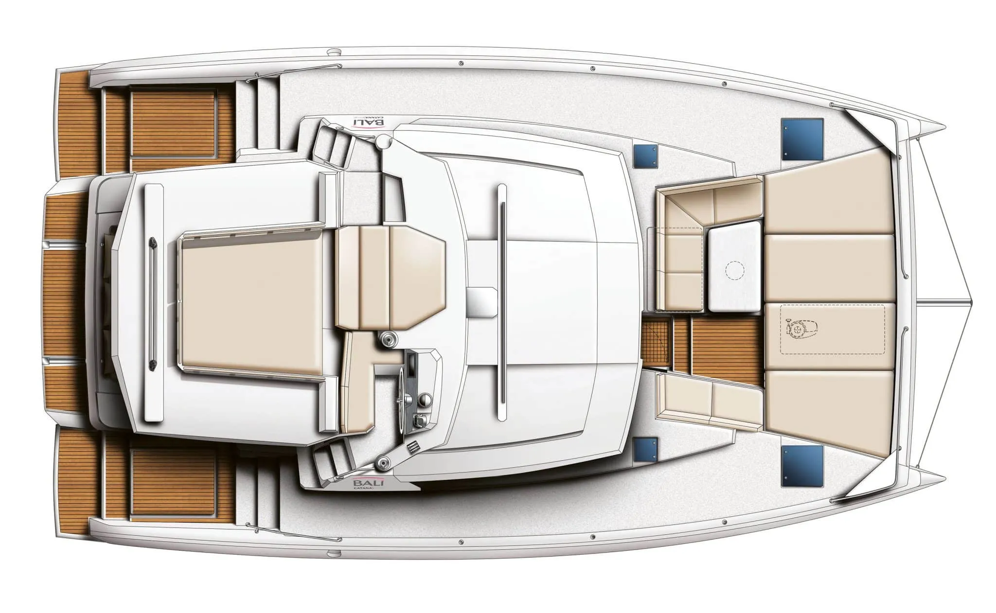 Bali 4.2 Honey Meadows — yacht photo 3