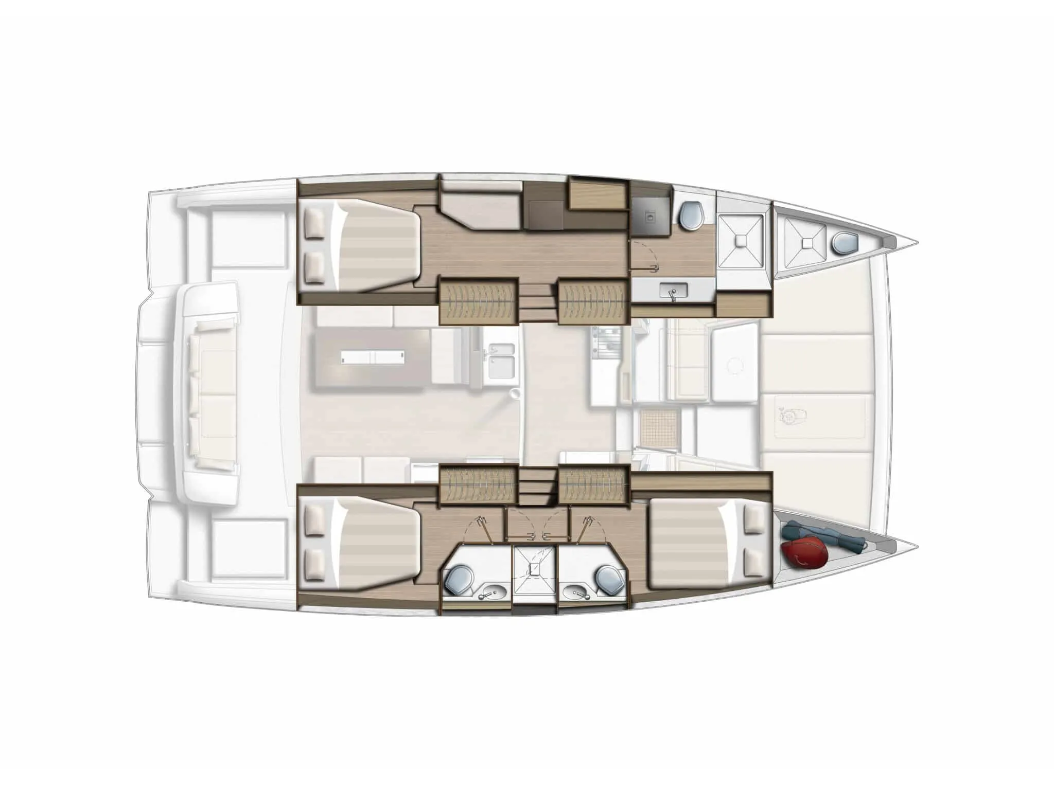Bali 4.2 Honey Meadows — yacht photo 2