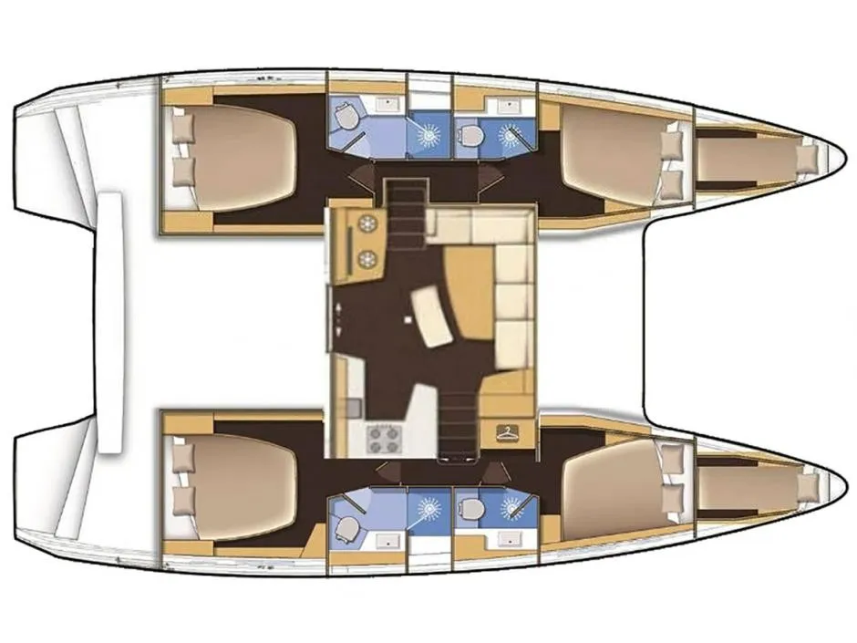 Lagoon 42 Rev'Anou — foto dello yacht n. 2