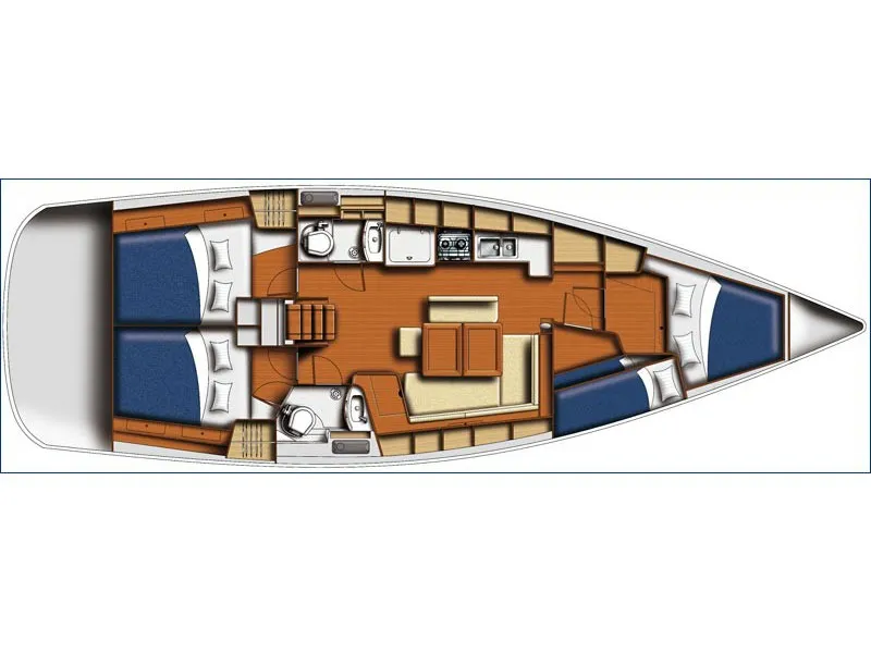 Oceanis 43 Sifnos 43.1 — фотография яхты 7