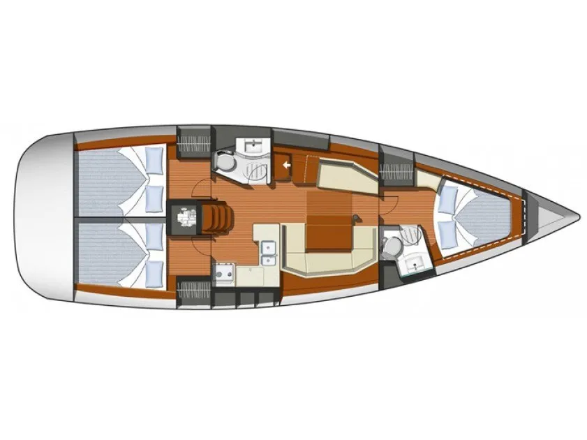 Sun Odyssey 42 i Posidonia — fotografia jachty 19