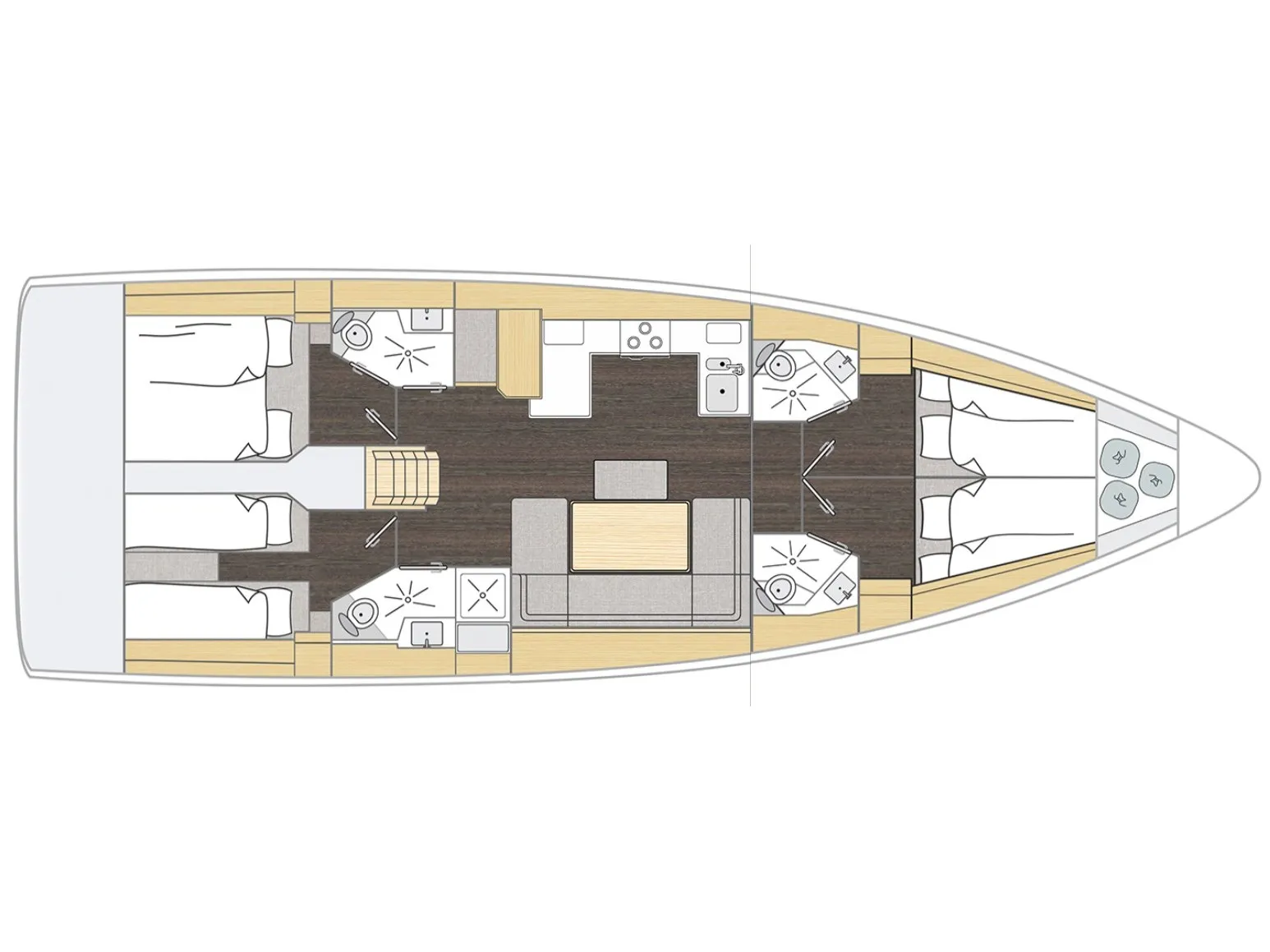 Bavaria C46 KYBELE — фотография яхты 10