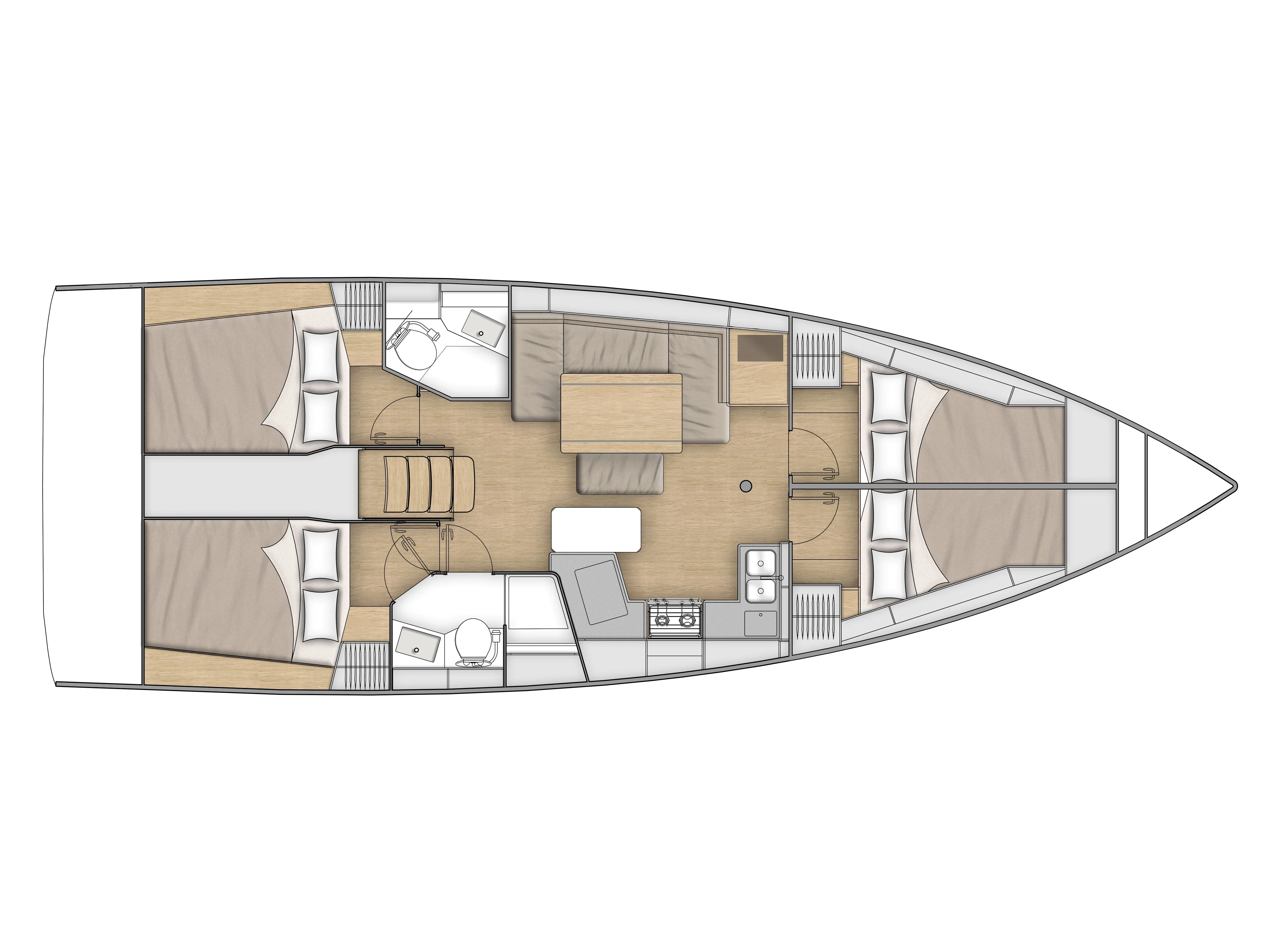 Oceanis 40.1 Bestsennyy — фотография яхты 13