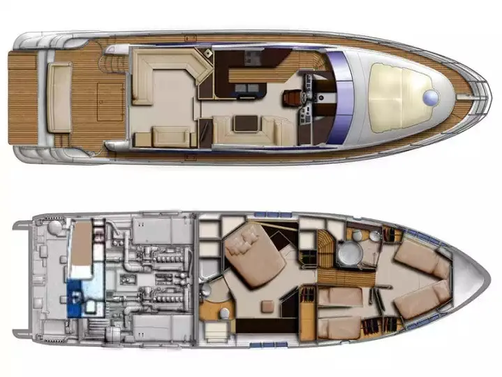 Azimut 58 Linda II — yacht photo 2