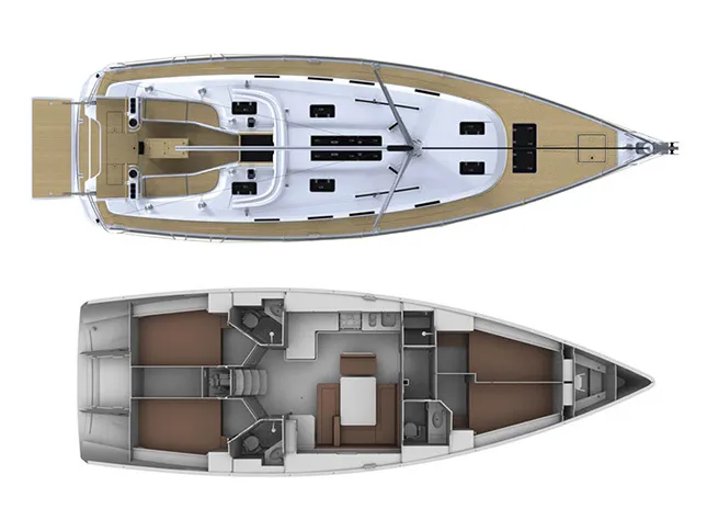Bavaria Cruiser 45 COSTA — jachtfoto 7