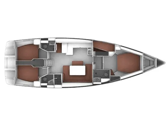 Bavaria 51 Cruiser Lina — yacht photo 5