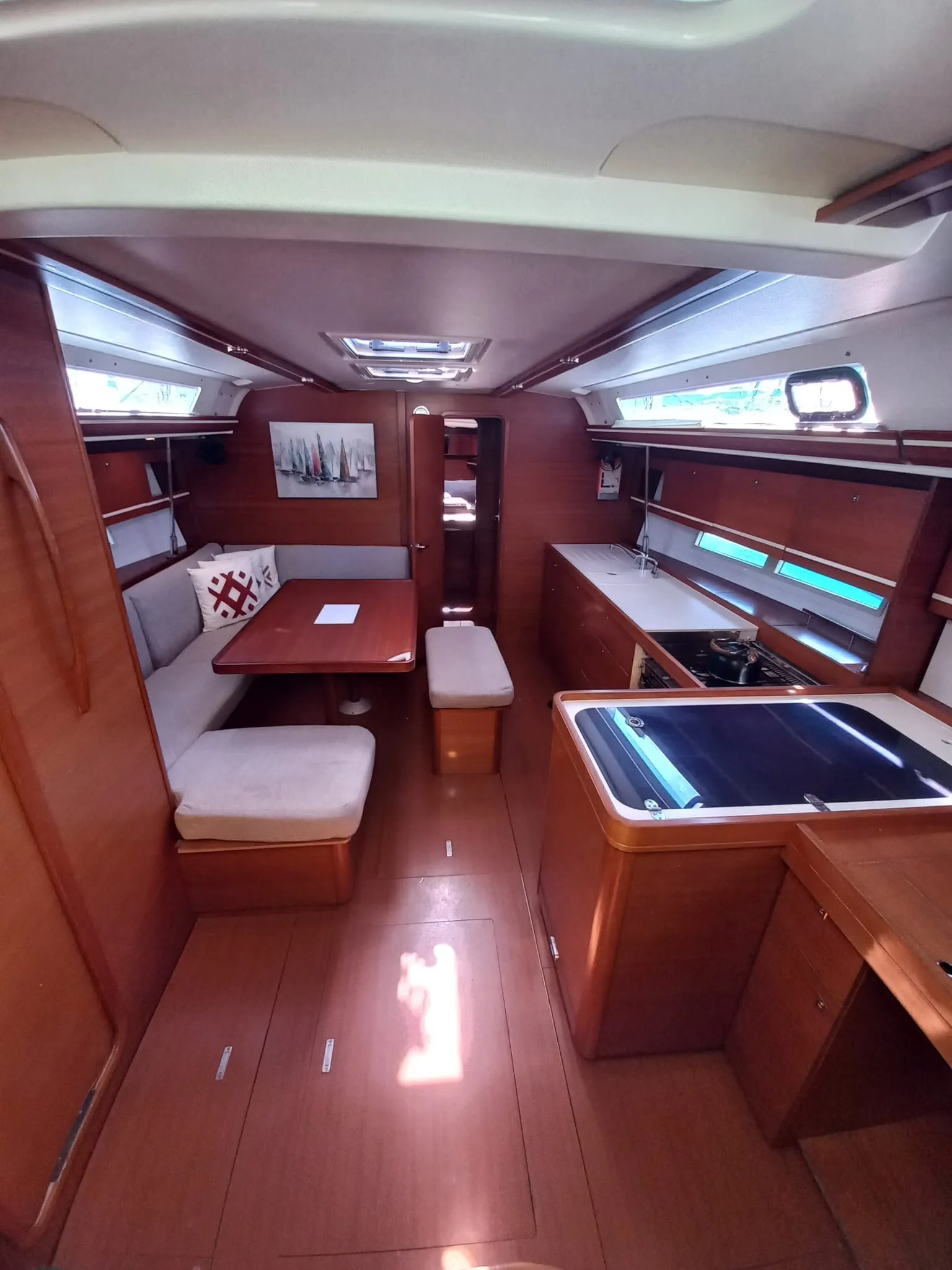 Dufour 450 Grand Large Pandeia — yacht photo 2