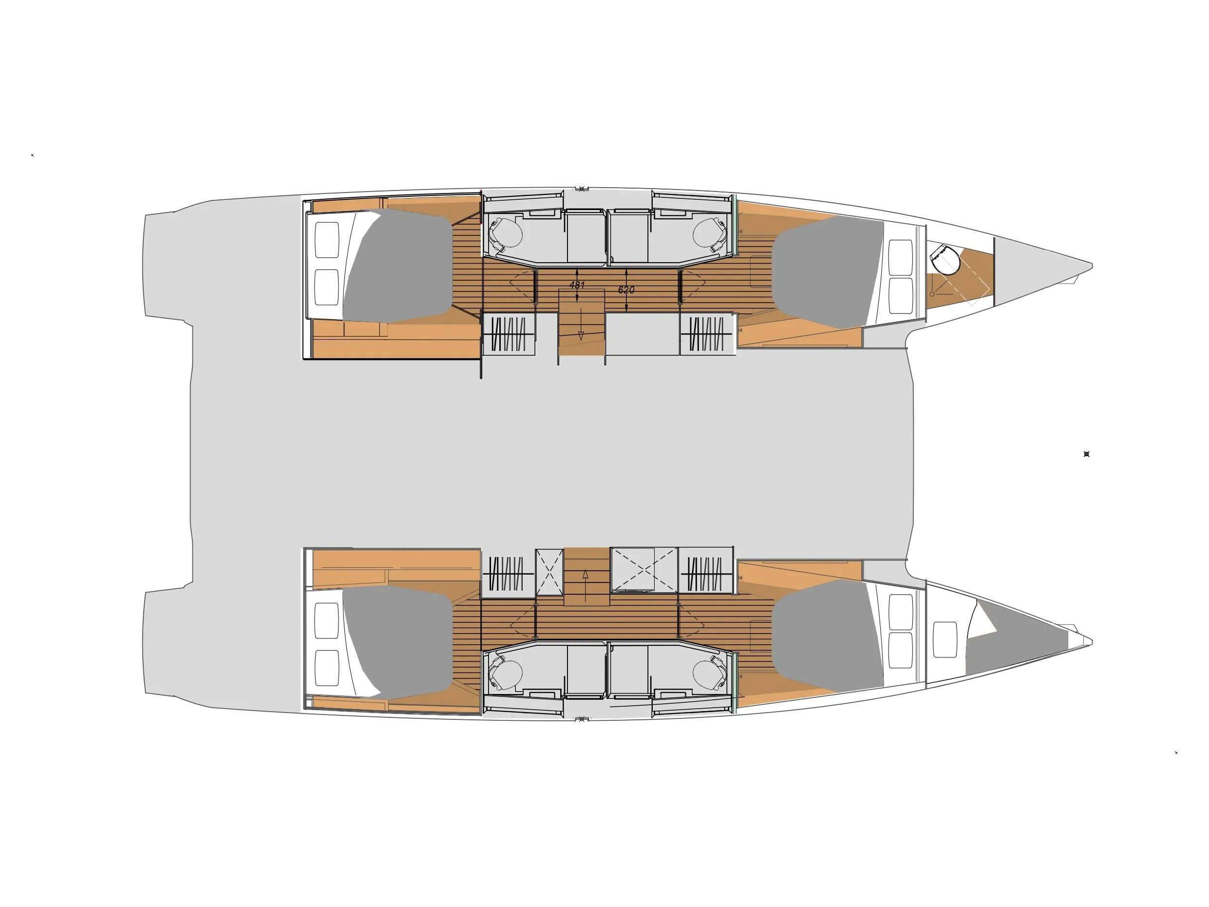 Elba 45 Ruinart — фотография яхты 2