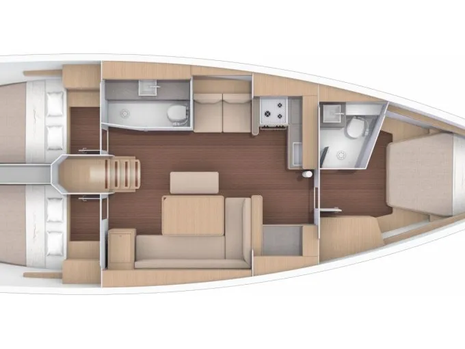 Dufour 430 Amodiño — yacht photo 17