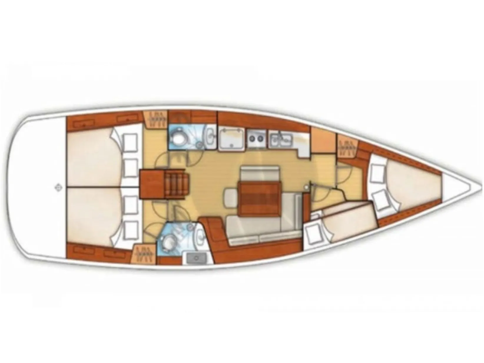 Oceanis 43 Filadelfo — фотография яхты 16