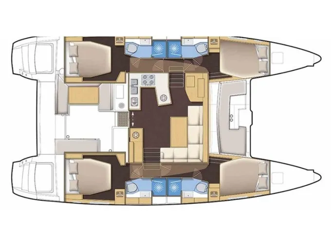 Lagoon 450 Fly Joy — jahtikuva 8