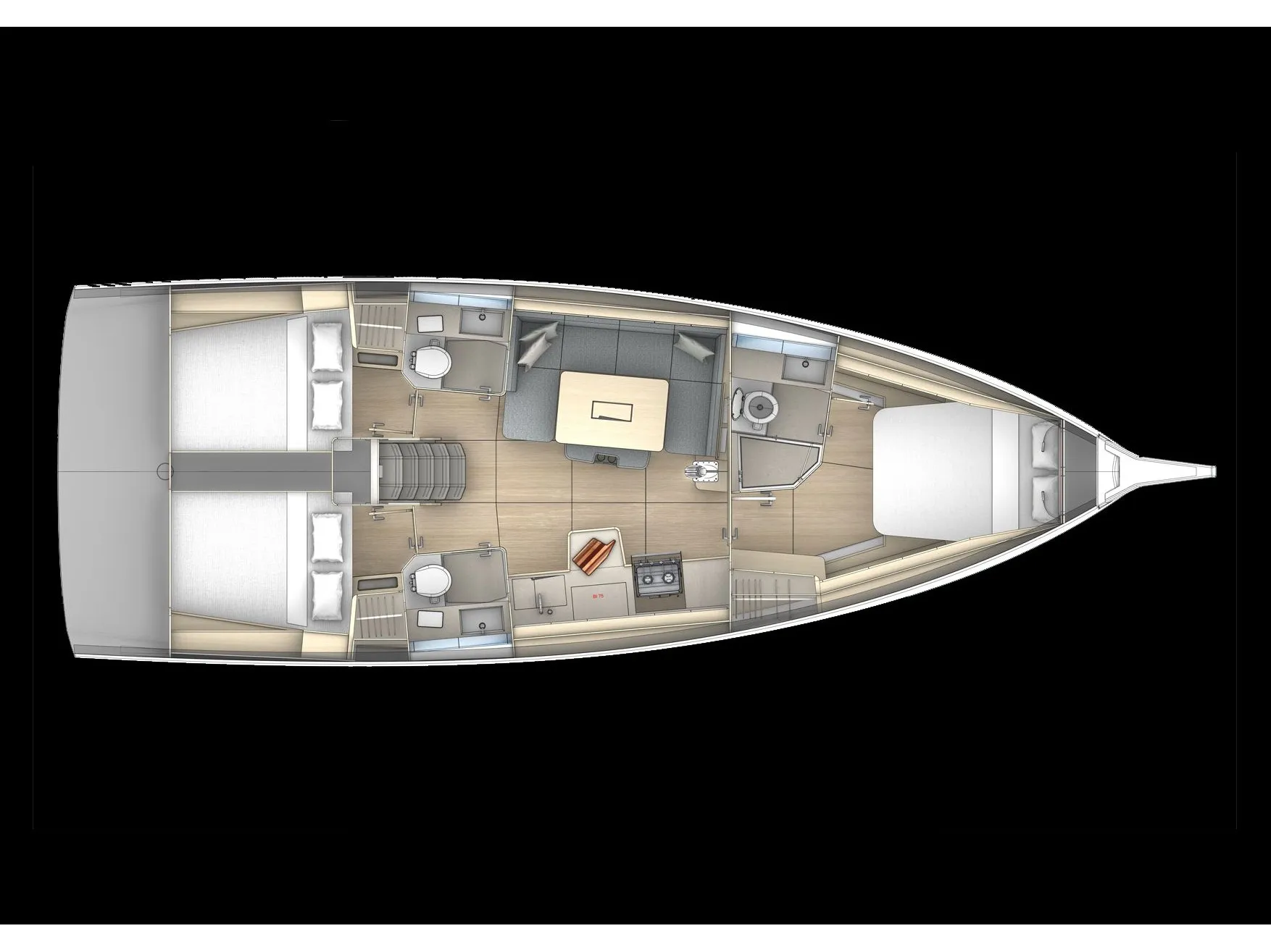 Dufour 41 Grand Large Simba — фотография яхты 3