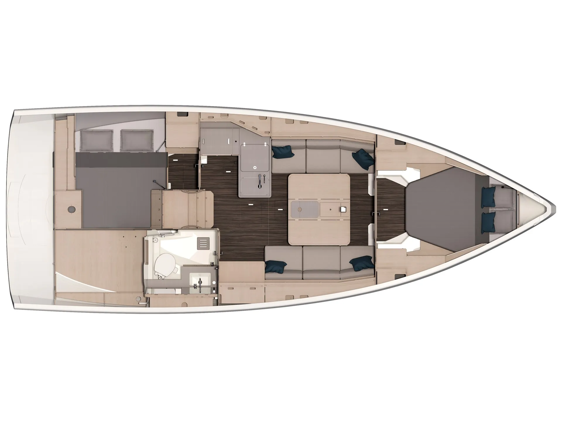 Dufour 37 Zazu — фотография яхты 7